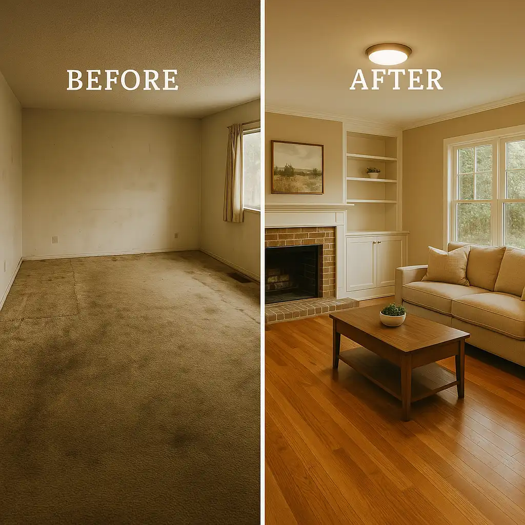 Precision Flooring & Contracting work sample